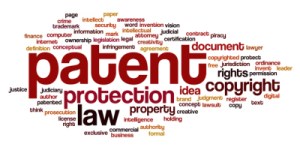 Patent word cloud concept