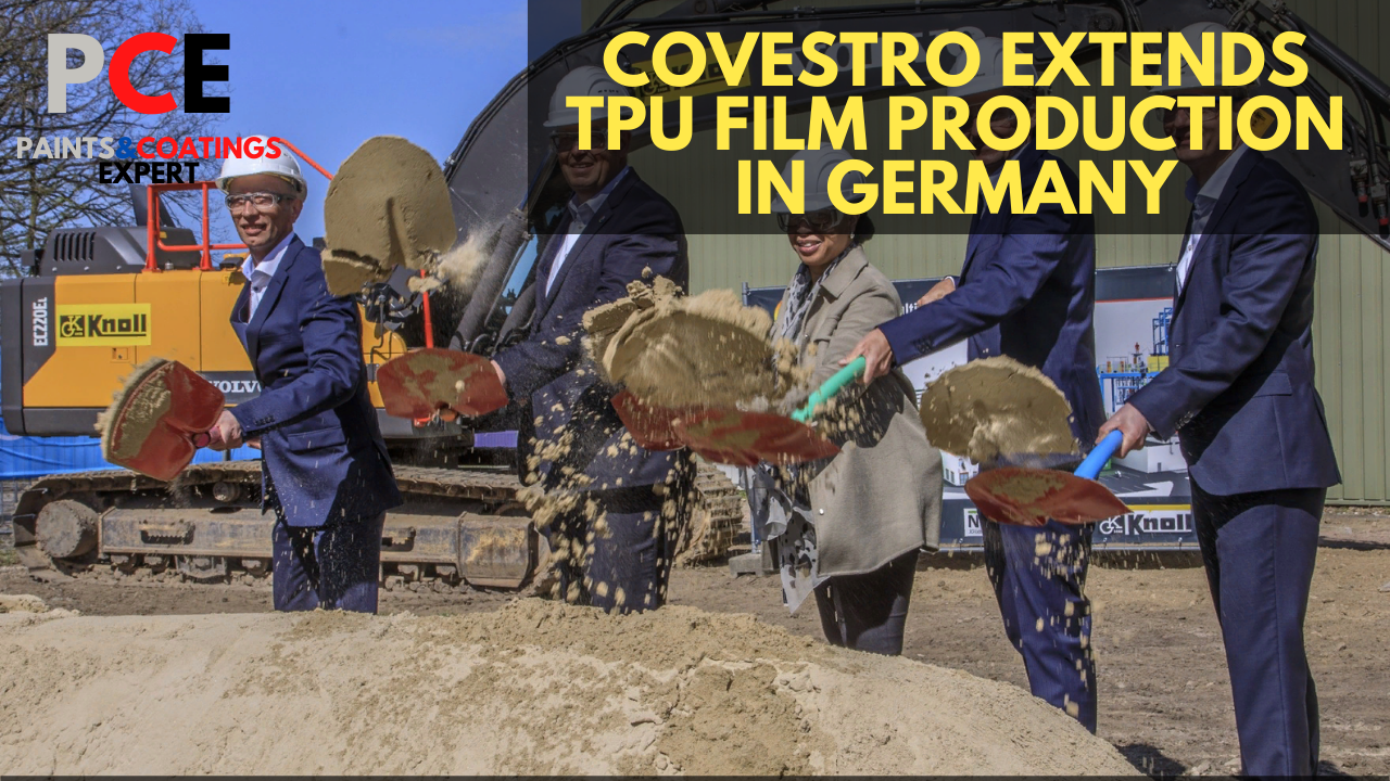 Covestro extends  TPU film production in Germany | Groundbreaking ceremony for new production capacity at Epurex Films