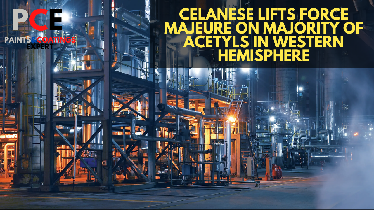 Celanese lifts force majeure on majority of acetyls in Western Hemisphere