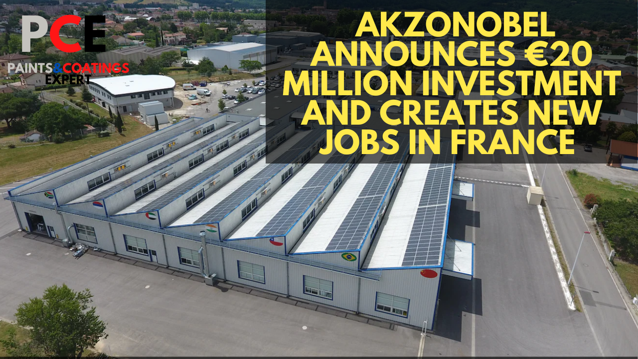 AkzoNobel announces €20 million investment and creates new jobs in France