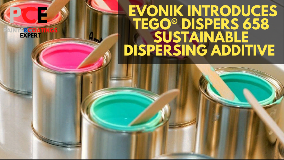 Evonik introduces TEGO® Dispers 658 sustainable dispersing additive